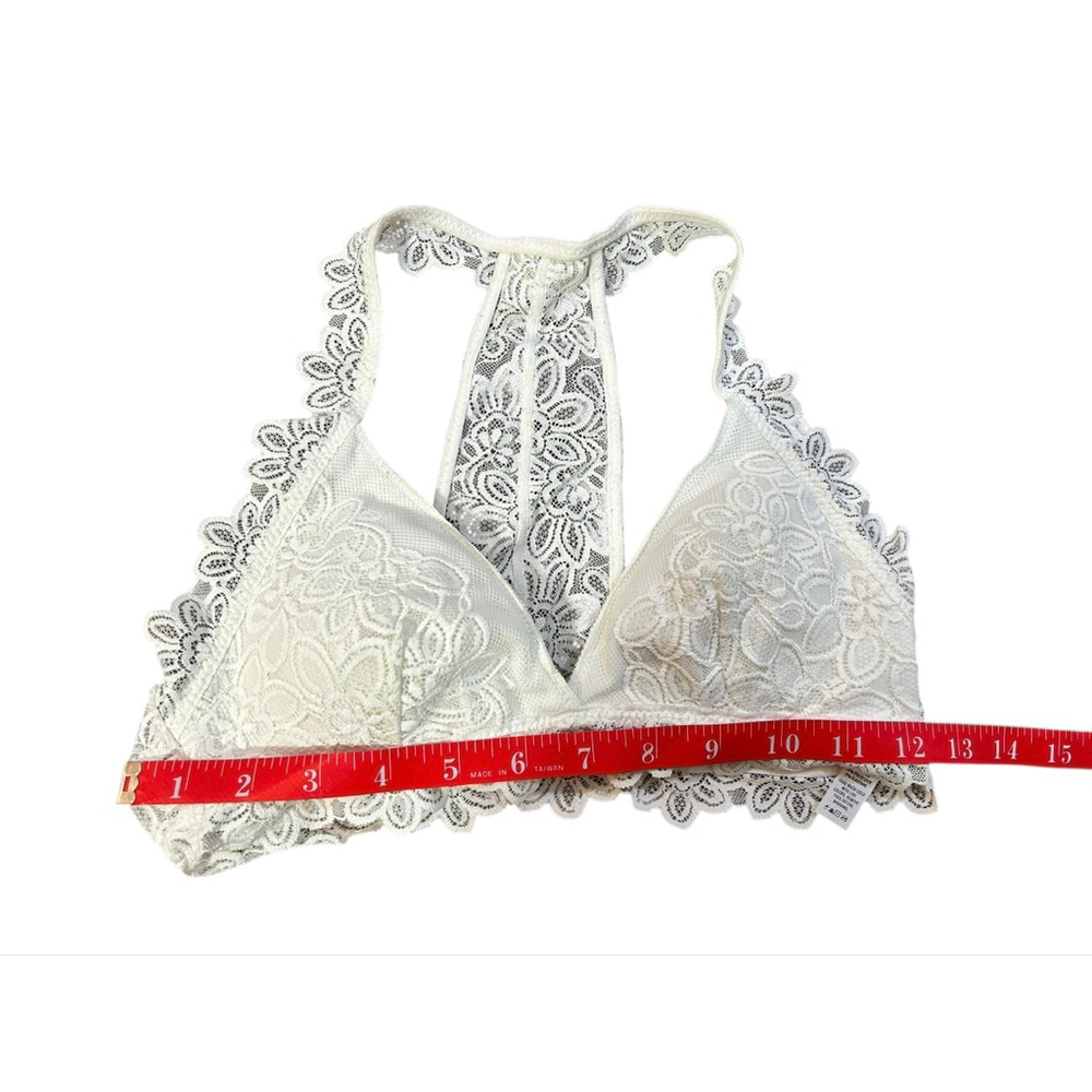 Aerie White Lace Bralette XS - Picture 3 of 4